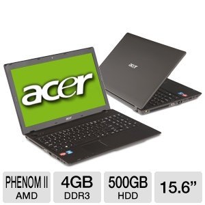 Acer Aspire AS5552-7650 15.6-Inch Notebook PC