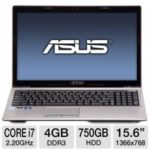 $699.99 ASUS A53SD-TS71 15.6″ Laptop: 2nd Gen Intel Core i7-2670QM 2.20GHz, 4GB DDR3, 750GB HDD, 2GB NVIDIA GeForce GT @ TigerDirect
