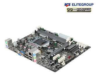 ECS H61H2-M2(1.0) LGA 1155 Intel H61 HDMI Micro ATX Intel Motherboard