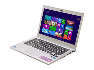 Sony VAIO SVT13125CXS 13.3" Laptop w/ Intel Core i5 3317U 1.70GHz, 4GB RAM, 500GB + 32GB MLC Hybrid(5400rpm Hybrid) HDD, Windows 8
