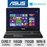 $1,391.99 ASUS G75VX-TS72 17.3″ Gaming Laptop w/ Intel Core i7-3630QM 2.4GHz, 16GB DDR3, 750GB HDD, NVIDIA GTX 670MX, Windows 8 @ TigerDirect