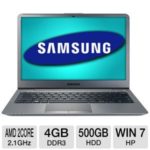 $449.99 Samsung Series 5 NP535U3C-B01US 13.3″ Slim Notebook PC w/ AMD Dual-Core A6-4455M 2.1GHz, 4GB DDR3, 500GB HDD, AMD Radeon HD 7500G @ TigerDirect