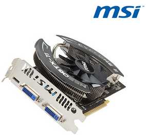 MSI Power Edition N650TI PE 1GD5/OC GeForce GTX 650 Ti 1GB 128-bit GDDR5 PCI Express 3.0 x16 HDCP Ready Video Card