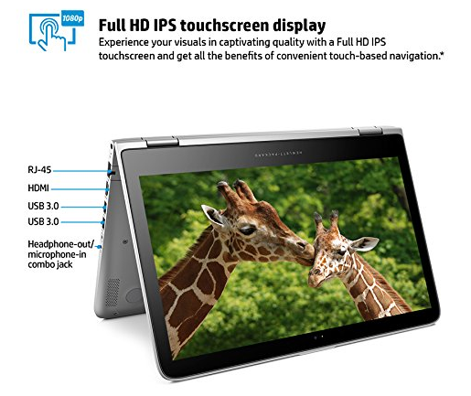 HP Pavilion 13-s128nr x360 13.3-Inch Full-HD 2-in-1 Laptop