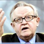 Former Finnish President Martti Ahtisaari Awarded 2008 Nobel Peace Prize