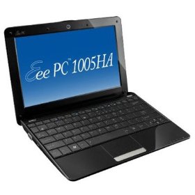 ASUS Eee PC 1005HA-PU1X-BK 10.1-Inch Black Netbook