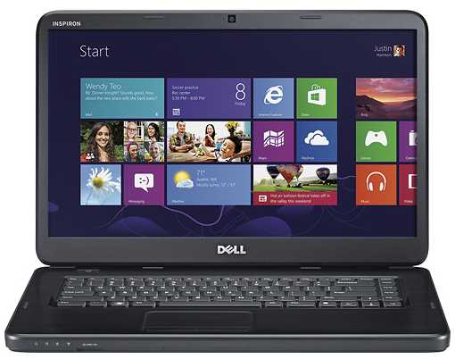 Dell Inspiron I15-909BK 15.6-Inch Laptop w/ Intel Celeron processor B820, 2GB DDR3, 320GB HDD, Windows 8