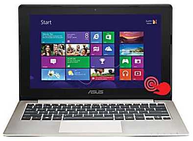Asus S200E-RHI3T73 11.6" Multitouch Touch Screen Laptop w/ i3-3217U 1.8GHz, 4GB DDR3, 500GB HDD, Windows 8