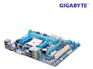 GIGABYTE GA-A75M-DS2 FM1 AMD A75 (Hudson D3) SATA 6Gb/s USB 3.0 Micro ATX AMD Motherboard with UEFI BIOS