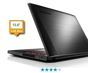 Lenovo IdeaPad Y500 59360241 15.6" Laptop w/ Intel Core i7-3630QM, 8GB DDR3, 1TB HDD + 16GB SSD, Windows 8