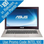 $799.99 ASUS UX31A-R7202F 13.3″ Ultrabook w/ Intel Core i7-2517U 1.9GHz, 4GB RAM, 256GB SSD, Windows 7 @ Rakuten.com